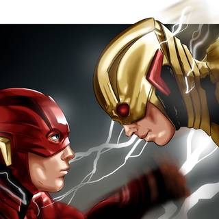 Flash vs. Zoom wallpaper