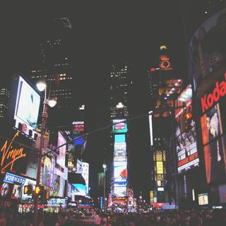 Night aesthetic horizontal wallpaper