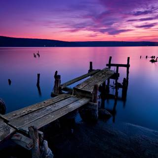 Night aesthetic horizontal wallpaper