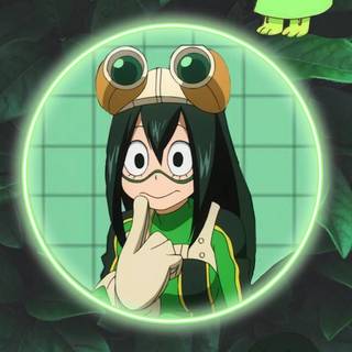 Tsuyu Asui iPhone wallpaper