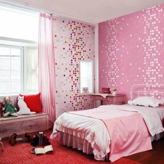 Girl bedroom wallpaper