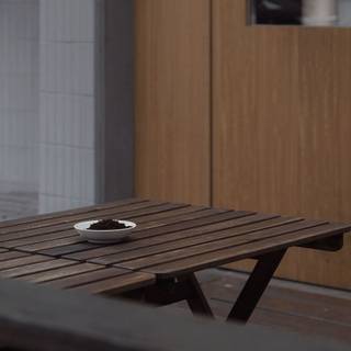 Wood table wallpaper