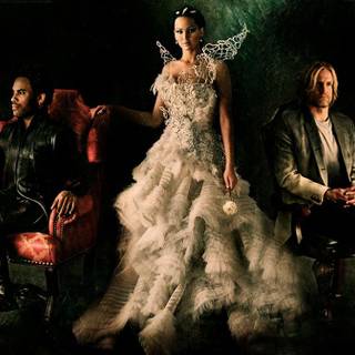 Hunger Games dresses wallpaper