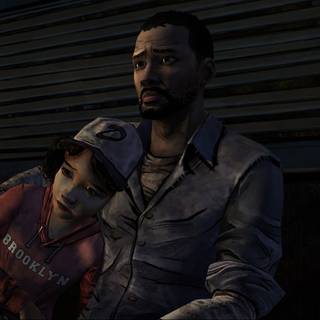 Lee The Walking Dead wallpaper