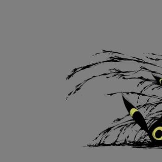 Pokémon minimalist black wallpaper