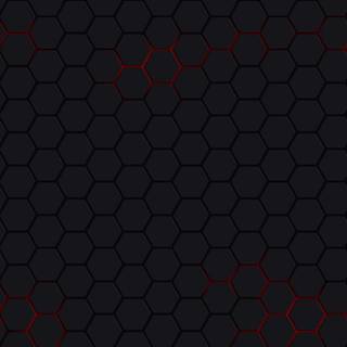 Black patterns wallpaper