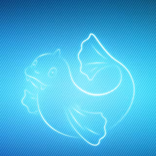 Blue Pokémon wallpaper