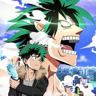 Funny Deku wallpaper