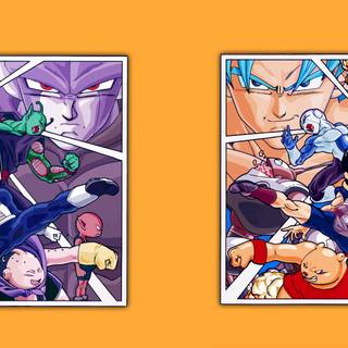 Goku vs Hit wallpaper
