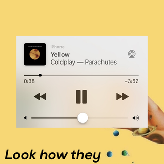 Coldplay Yellow wallpaper