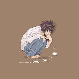 Death Note minimalist wallpaper