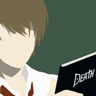 Death Note minimalist wallpaper