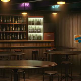 Anime bar wallpaper