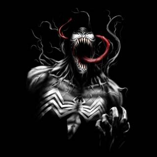 Venom eyes wallpaper