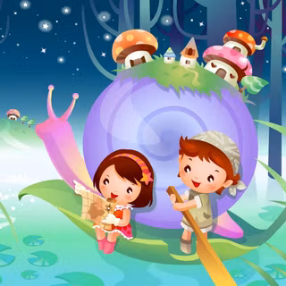 Cartoon kids wallpaper