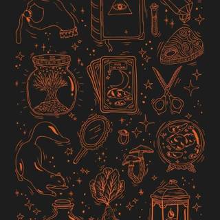 Aesthetic Halloween PFP wallpaper