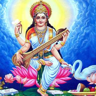 Happy Saraswati Puja wallpaper