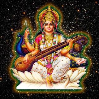 Happy Saraswati Puja wallpaper