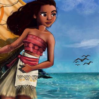 Princess Moana wallpaper
