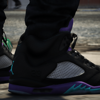 Grape Jordans wallpaper