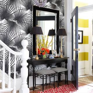 Main entrance wallpaper