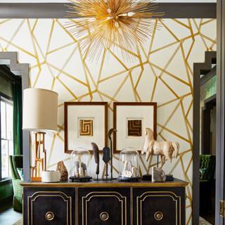 Main entrance wallpaper