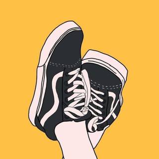 Yellow shoes wallpaper