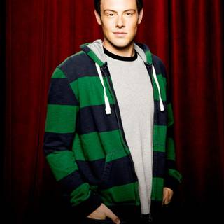 Glee Finn and Rachel wallpaper