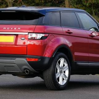 Red Range Rover wallpaper