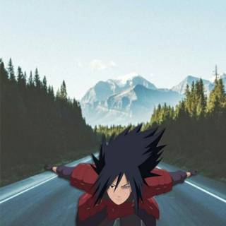Madara Uchiha aesthetic wallpaper