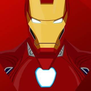 Iron Man drawing wallpaper
