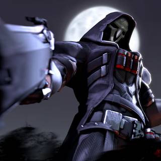 Overwatch Reaper desktop wallpaper