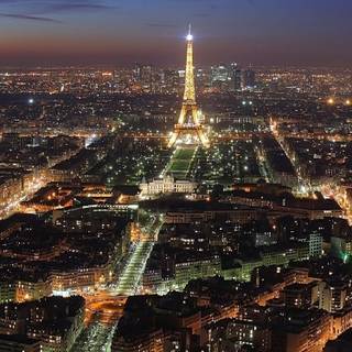 Paris at night wallpaper