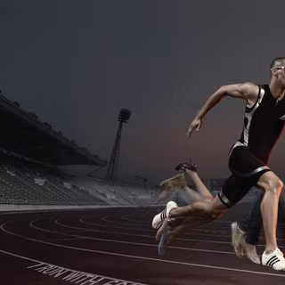 Running track wallpaper