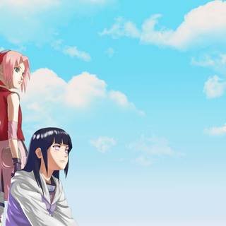 Naruto and girls wallpaper