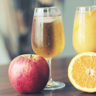 Apple juice wallpaper