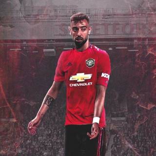 Bruno Fernandes HD Man Utd iPhone wallpaper