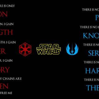 Light side of the Force wallpaper