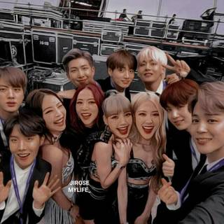 BTS x Blackpink wallpaper