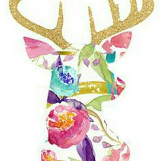 Deer antlers wallpaper