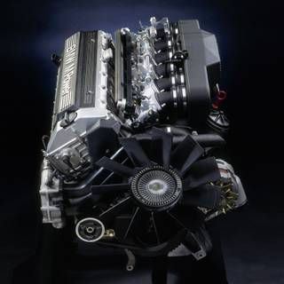 BMW engine wallpaper