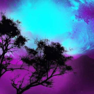 Aesthetic desktop sky wallpaper