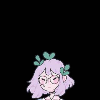 Aesthetic girl sad wallpaper