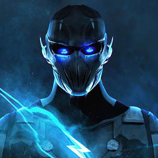 Blue Flash wallpaper