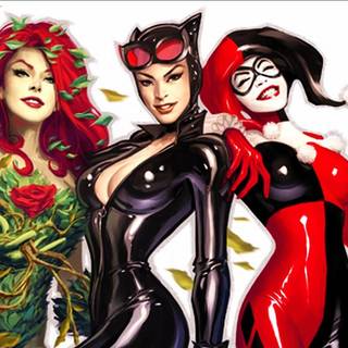 DC and Marvel girl wallpaper