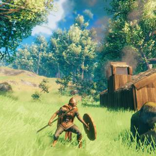 Valheim game wallpaper