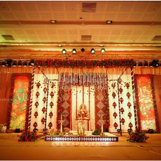 Wedding stage wallpaper