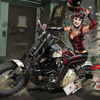 Police bike wallpaper