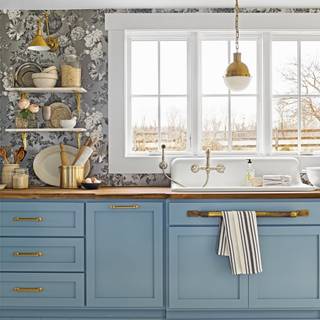 Modern kitchen wallpaper