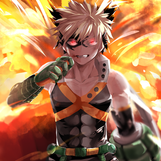 MHA Bakugou wallpaper